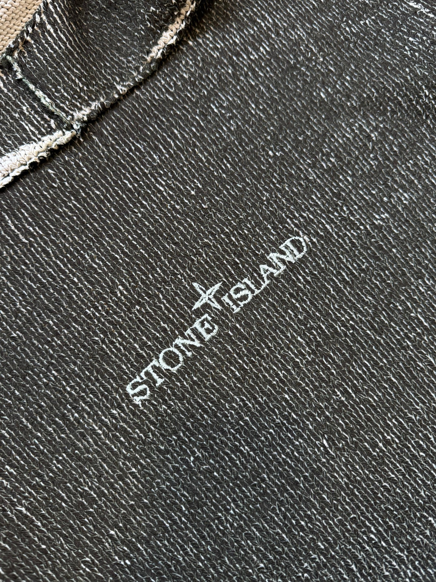 Stone Island SS/03 Sublimation Print Chenille Hooded Sweatshirt XL/XXL | Default Title, Red