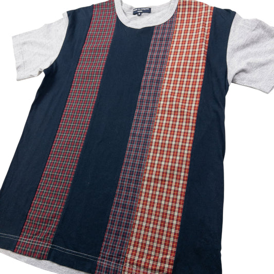 Vintage 2000s Comme Des Garçons HOMME Patchwork T Shirt Size S