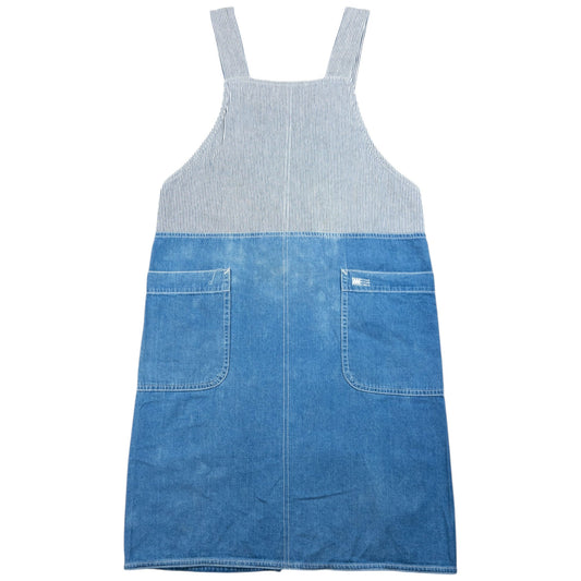 Vintage 90s Issey Miyake Denim Apron | O/S, Blue