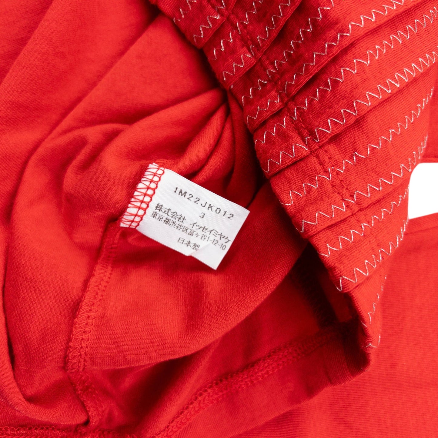 Vintage 2000s Issey Miyake Pleated Long Sleeve Turtleneck T Shirt Womens Size M