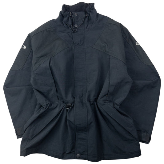 Vintage 90s Oakley Zip Up Jacket Size L | Large, Black