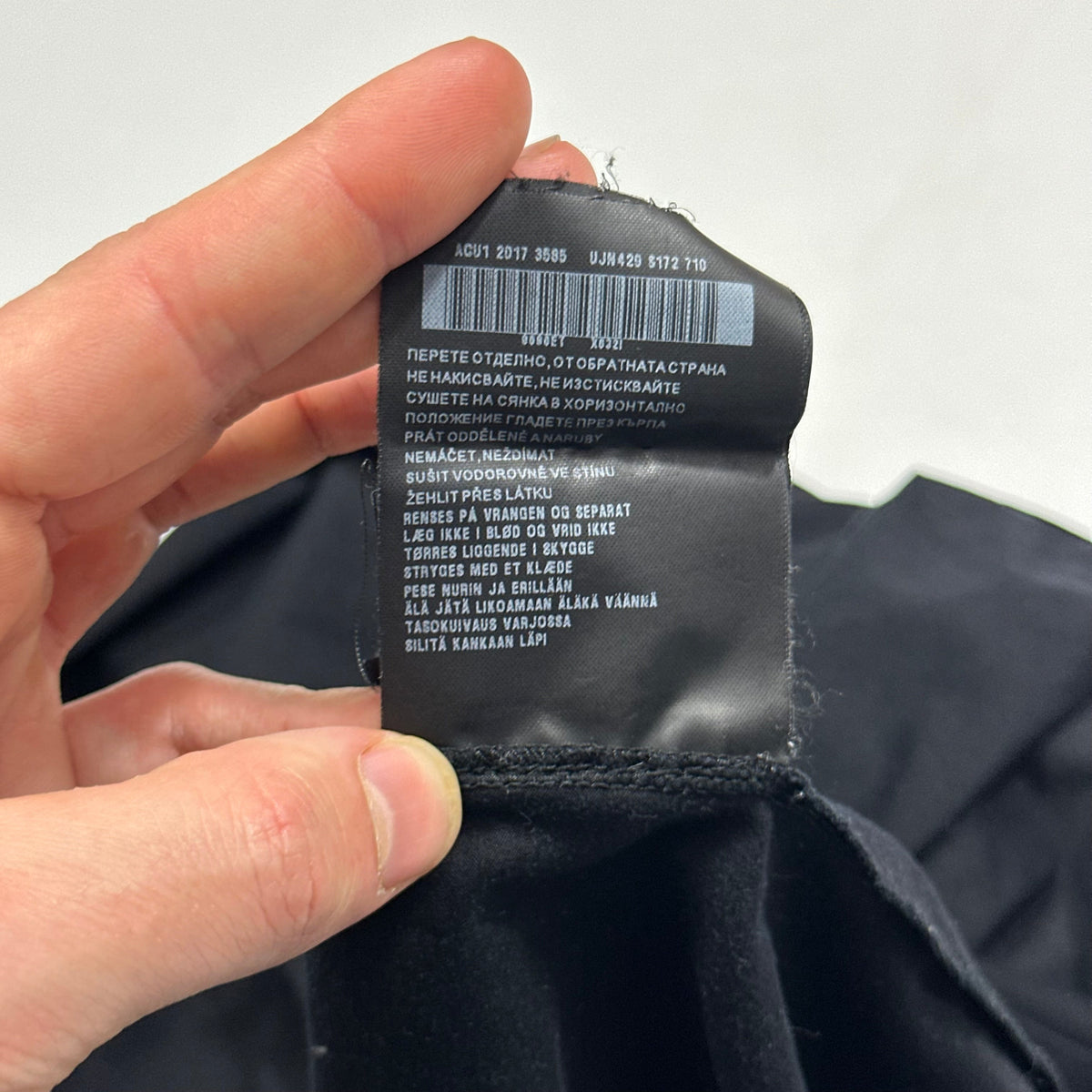 Prada 2017 Black Soft Cotton Pocket Logo T-shirt - XL (L)