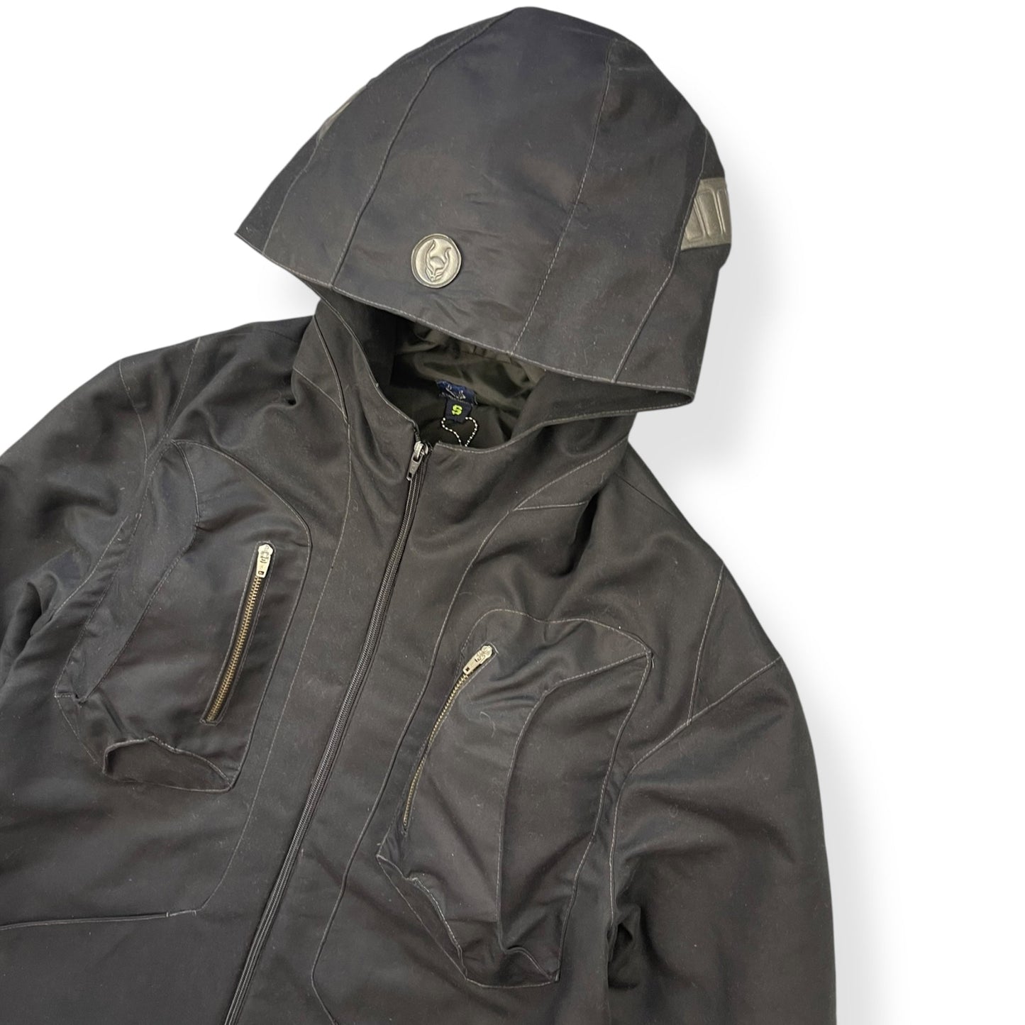1990's Cyberdog 3D Pocket Utility Jacket (S) | Default Title, Black