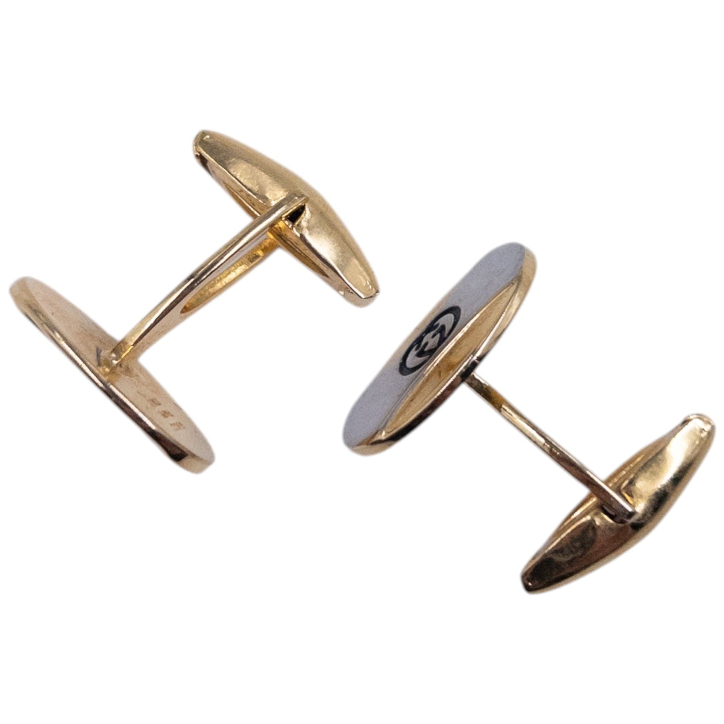 Vintage 90s Gucci Embossed Cuff Links | O/S, Multicoloured