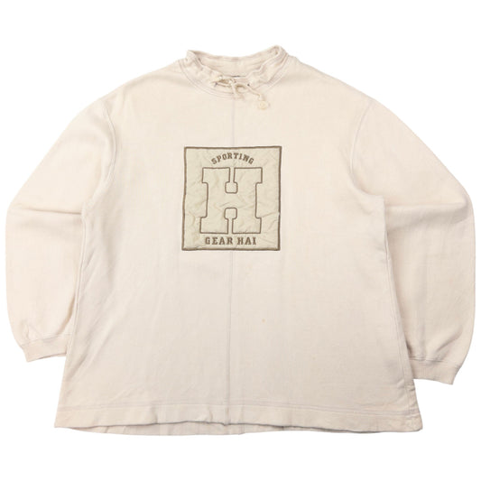 Vintage Hai Sporting Gear By Issey Miyake Embroidered Sweatshirt Size S
