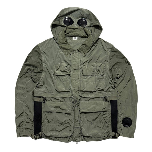 CP Company Chrome-R Transformable Jacket | Large, Olive