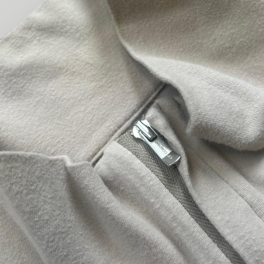 C.P. Company Spell Out 1/4 Zip M | Default Title, Beige