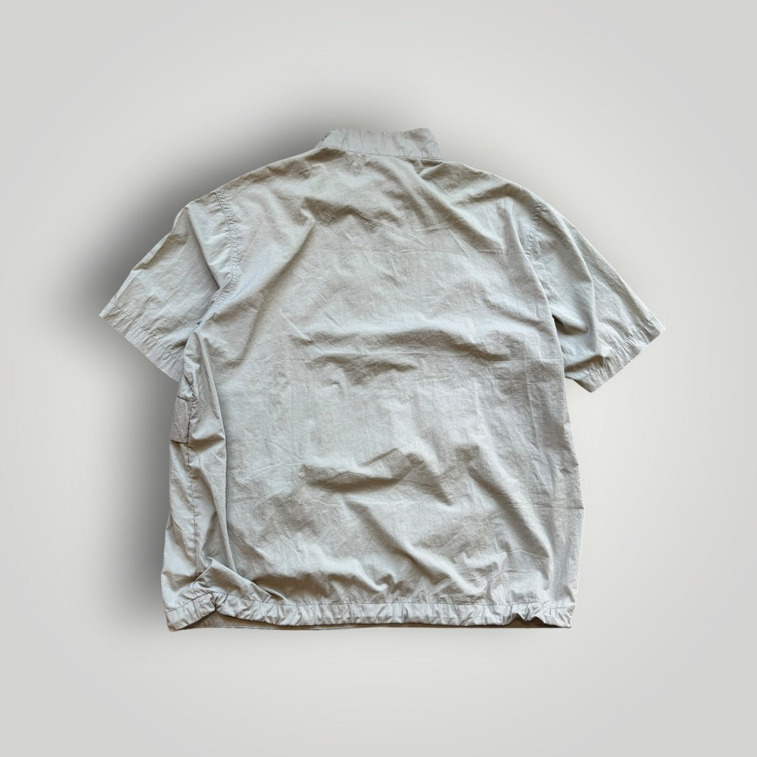 Snow Peak Short Sleeve Nylon Utility Pullover L | Default Title, Light Gray