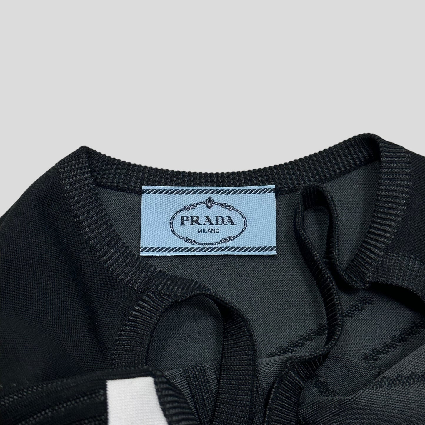 Prada AW18 Tech Knit Bodysuit / Swimsuit (New) - IT40 | Default Title, Pink