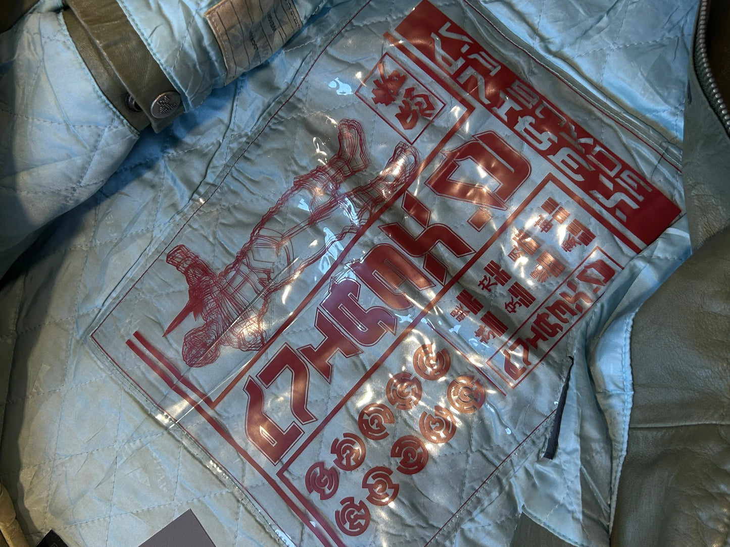 Avirex 90's Leather Jacket XL