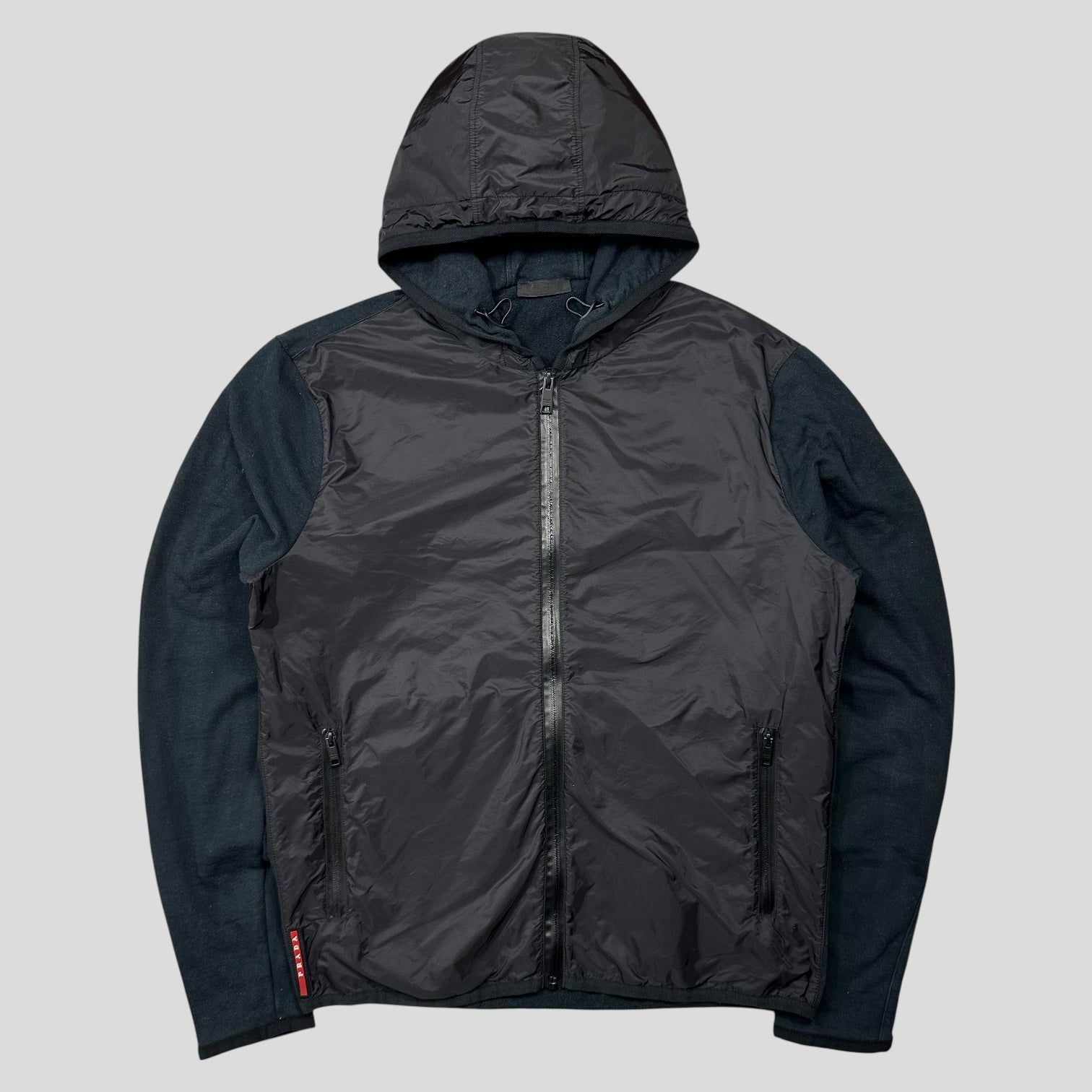 ジャケット・アウター prada dark grey nylon jacket 2017 prada dark grey nylon jacket 2017 Vintage Archive Prada Men Fall