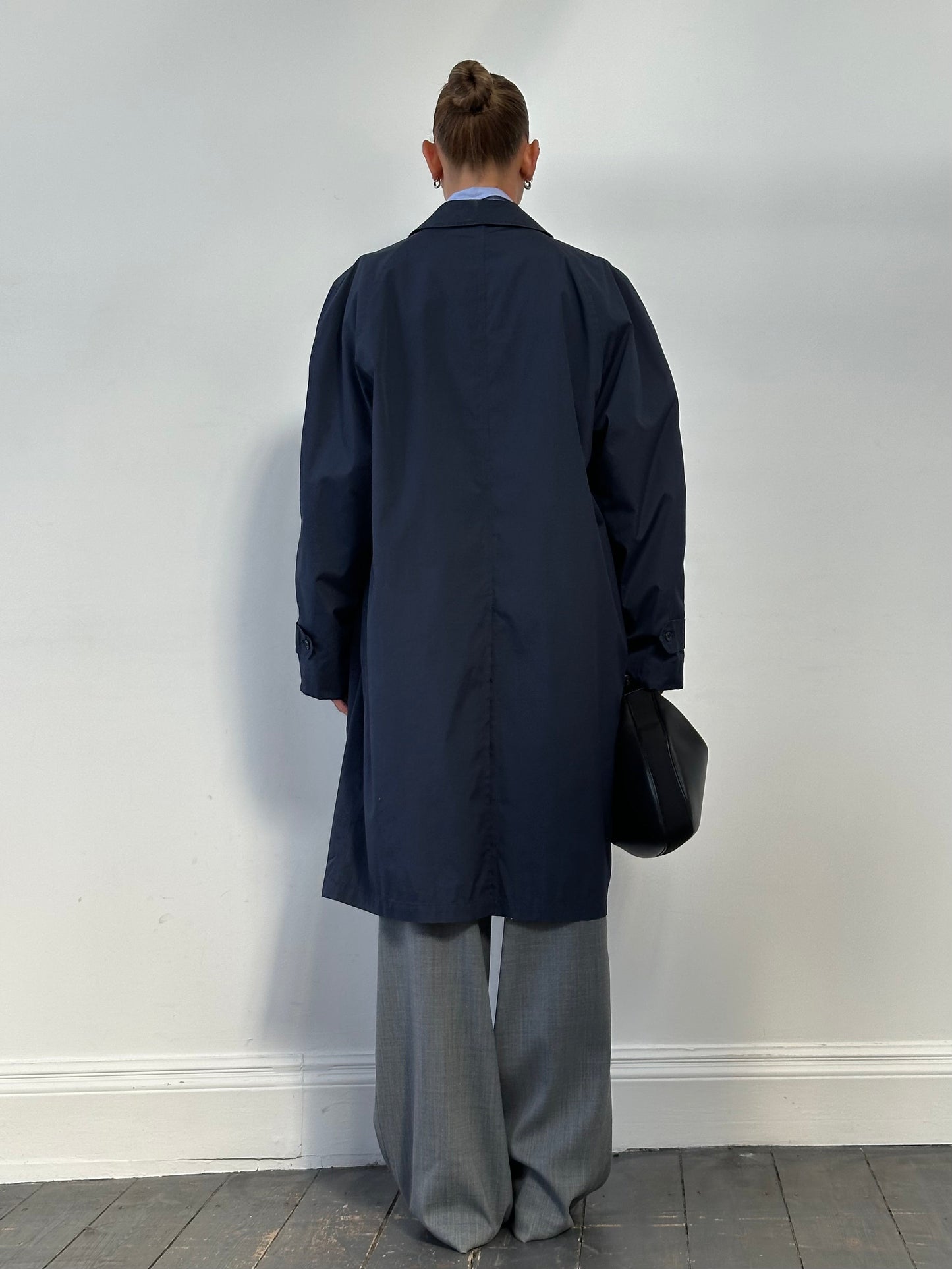 London Fog Concelled Placket Trench Coat - XL