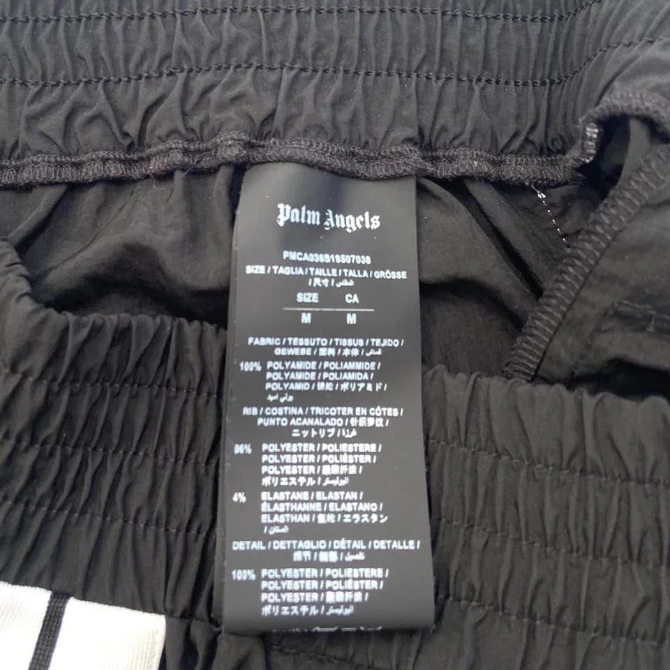 PALM ANGELS TRACK PANTS BLACK M | Medium, Black