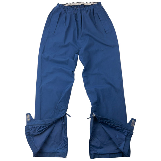 Vintage 2000s Burberry Golf Goretex Tracksuit Bottoms Size M | Medium, Navy