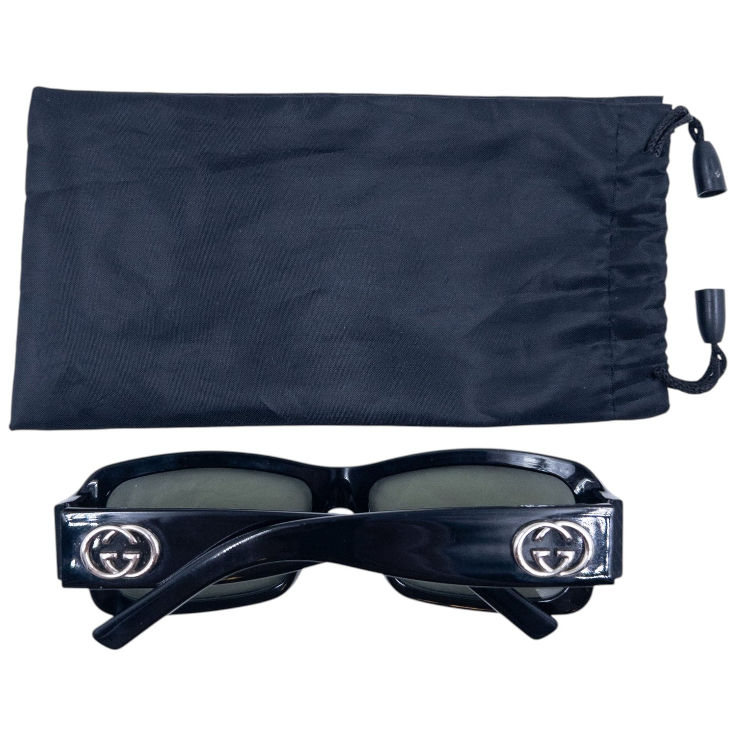 Vintage 2000s Gucci Sunglasses | O/S, Black