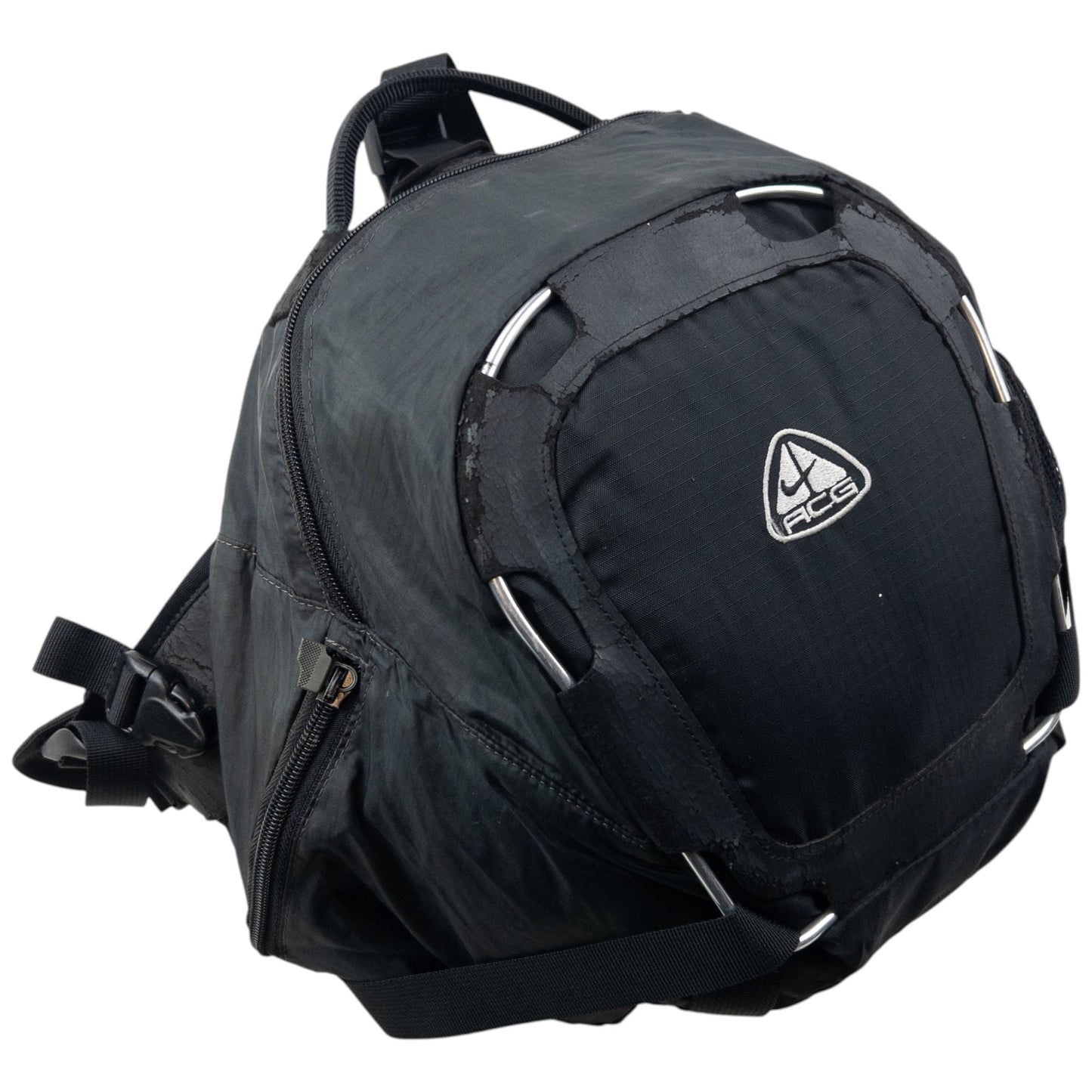 Vintage 2000s Nike ACG Bioknx Lower Back Harness Bag Backpack | O/S, Black