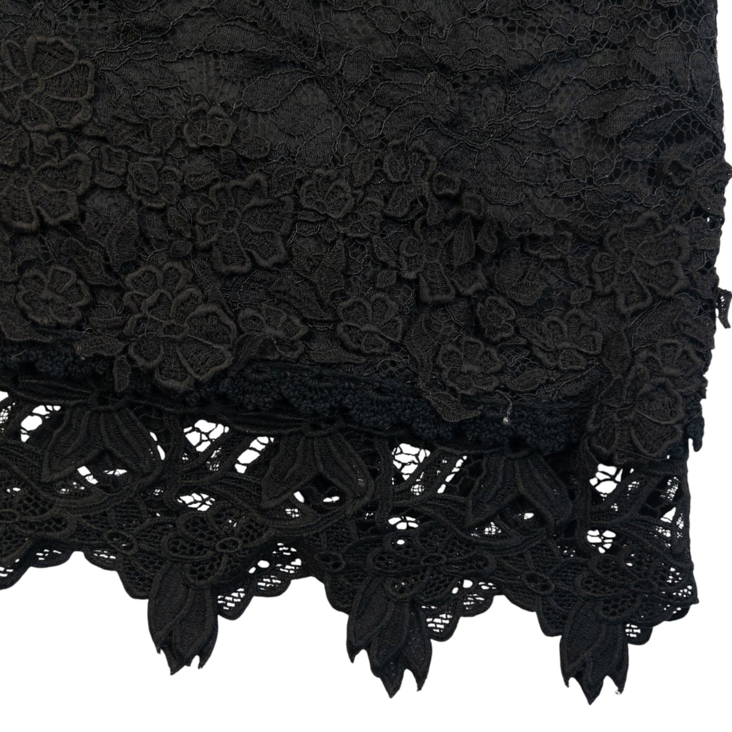 Vintage 2000s Dolce & Gabbana Lace Skirt Womens Size W24 | W24, Black