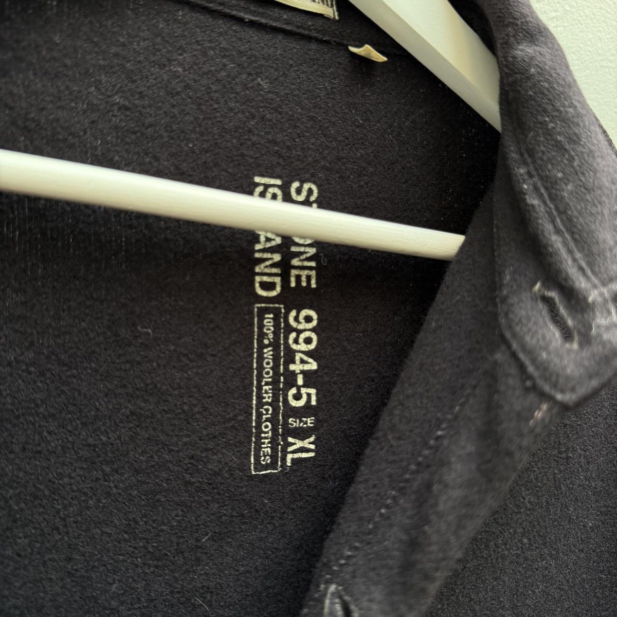 1995 Stone Island Wool Overshirt (XL) | Extra Large, Multicoloured