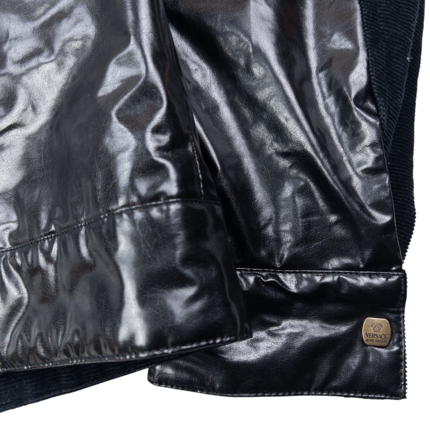 Vintage Versace Jeans Couture Leather Jacket Size S