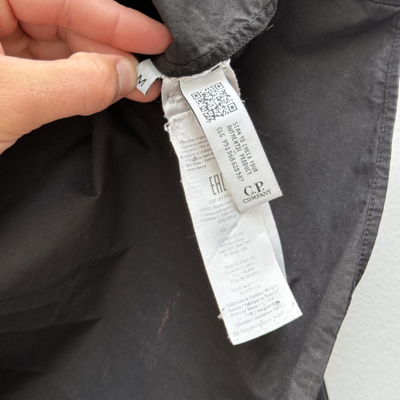 CP Company Canvas Pullover Smock Jacket (M) | Medium, Black