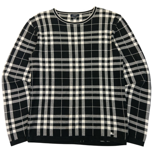 Vintage 2000s Burberry Nova Check Jumper Size M | Medium, Multicoloured
