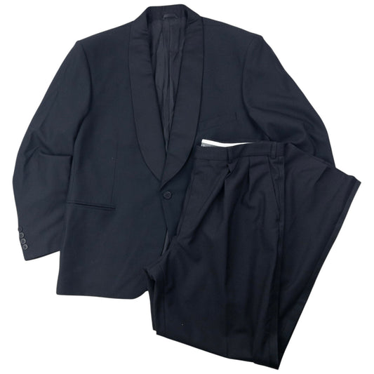 Vintage 80s Dior Monsieur Jacket & Trousers Suit Set Size XL