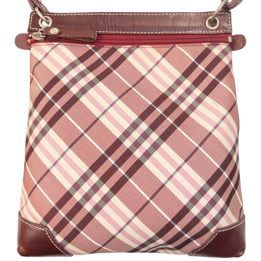 Vintage 2000s Burberry Blue Label Nova Check Crossbody Bag | O/S, Multicoloured