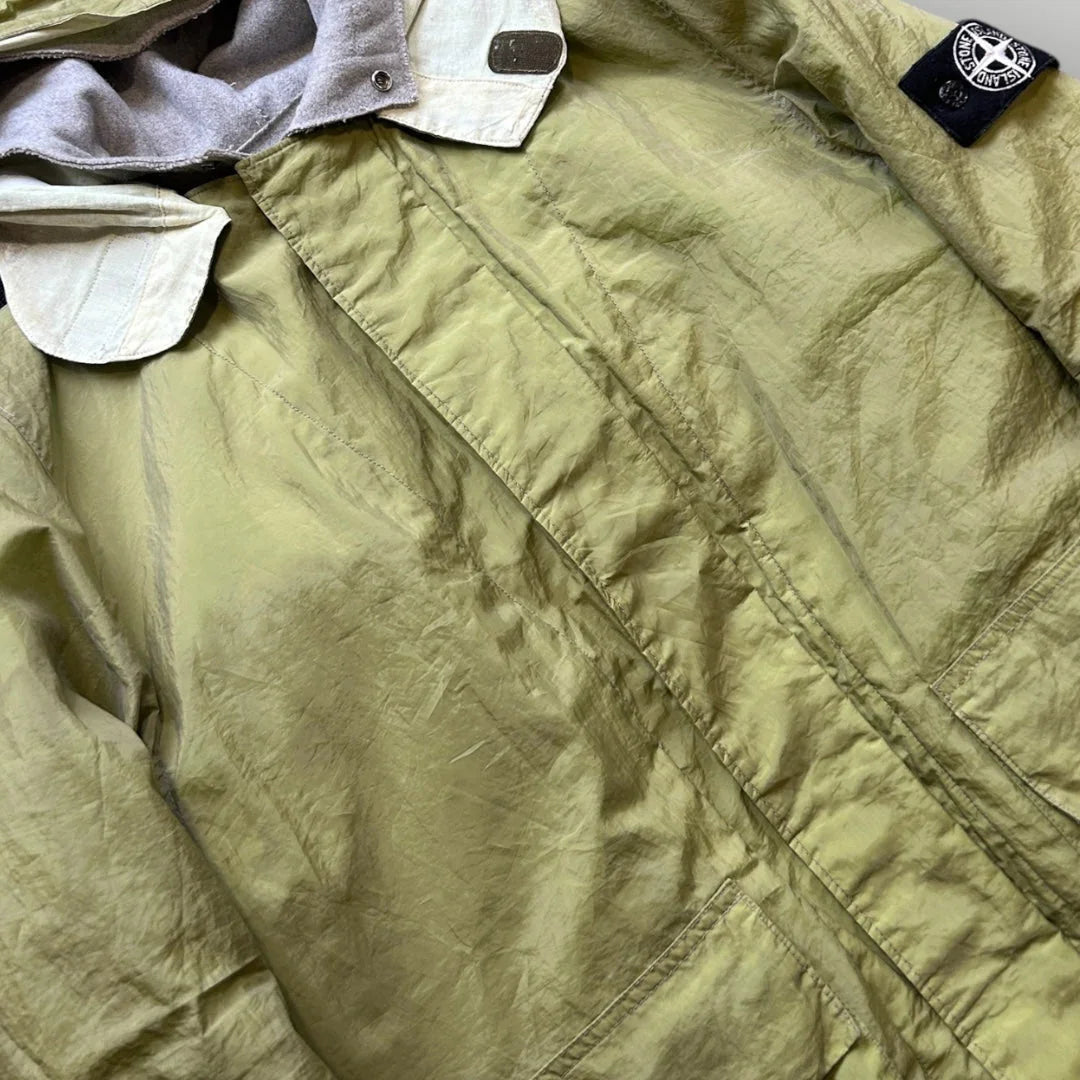 Stone Island AW/2000 Pure Metal Shell XL - Pistachio