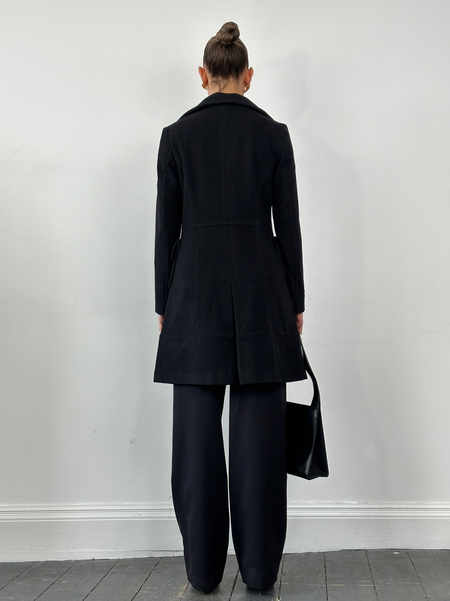 Max & Co Virgin Wool Single Breasted Coat - S