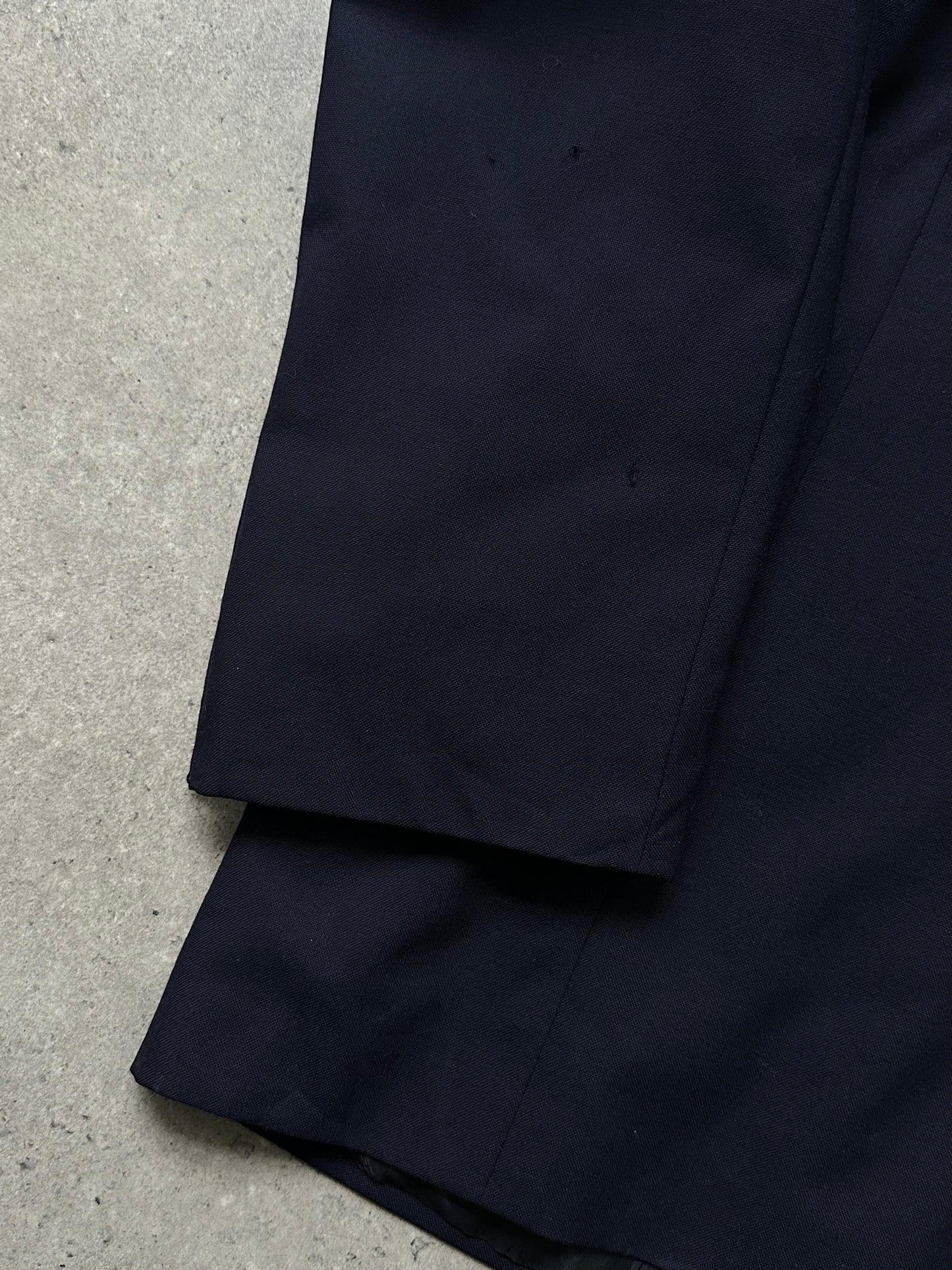 Burberry 1990s Double Breasted Bespoke Button Pure Wool Blazer - 42R/XL