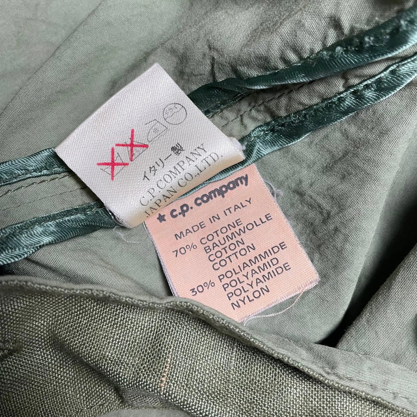 S/S 1990 C.P. COMPANY Ideas From Massimo Osti Sage Green Japan Exclusive Sahara Jacket