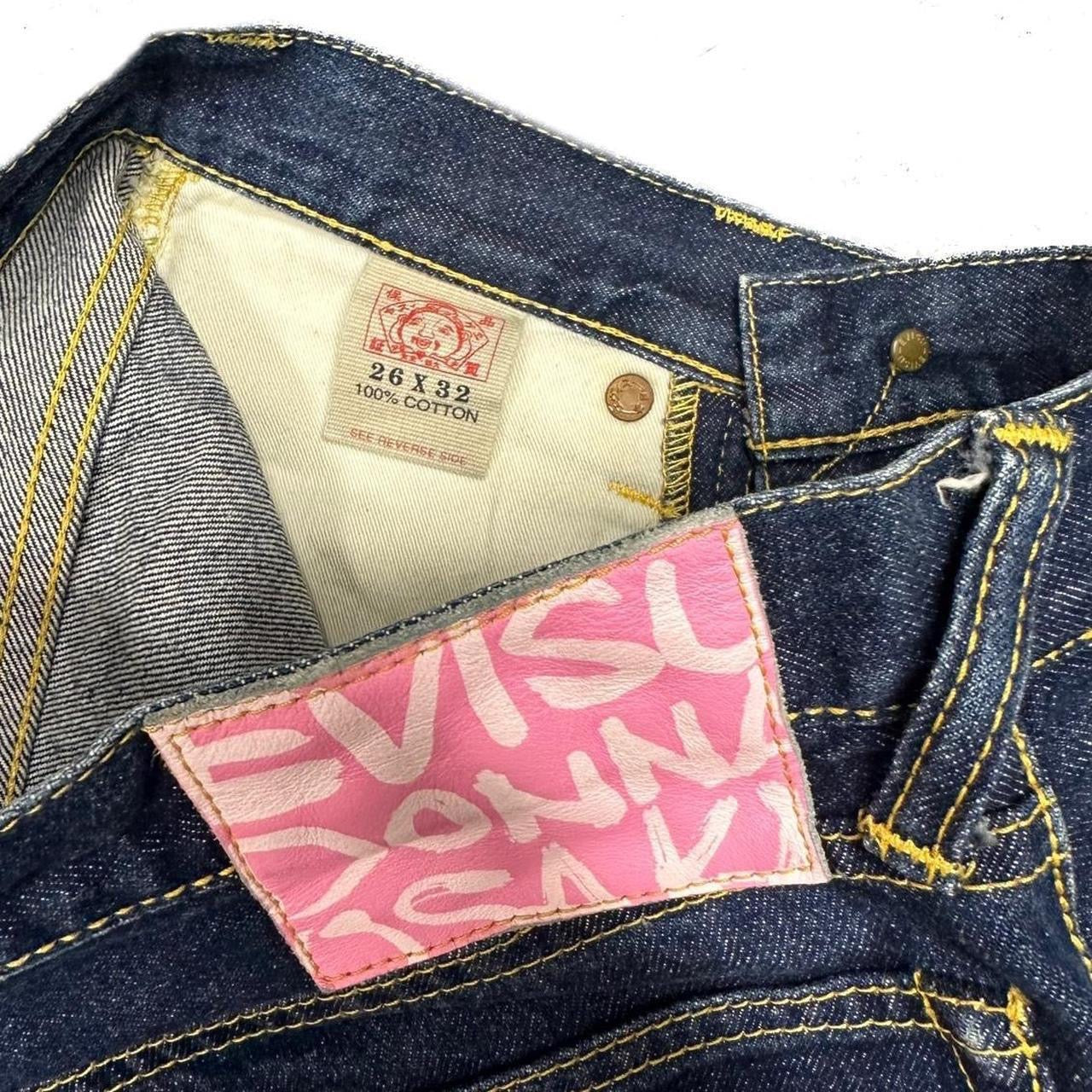 Evisu selvedge jeans with small daicock - Donna Osaka ( W26 )