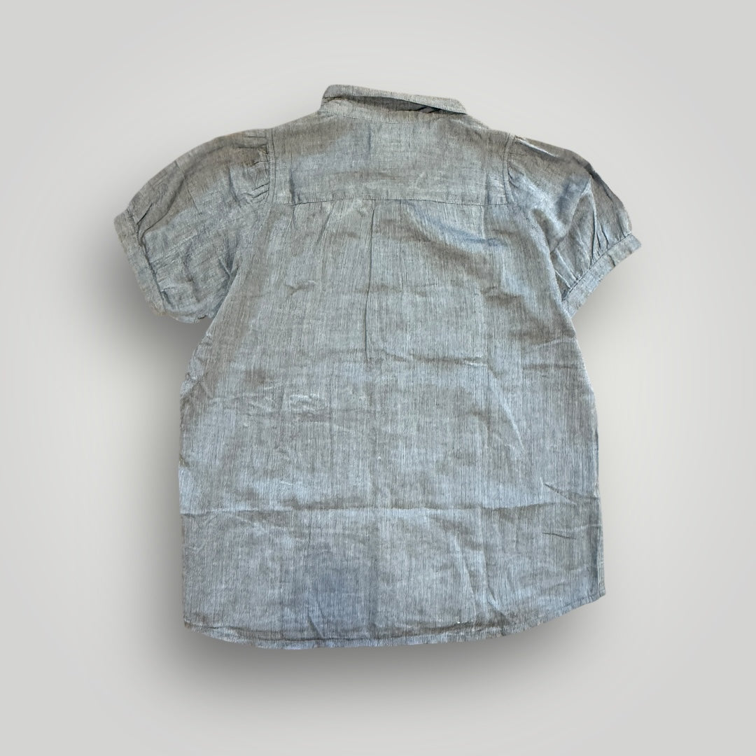 Final Home by Issey Miyake Womens Blouse Top XS