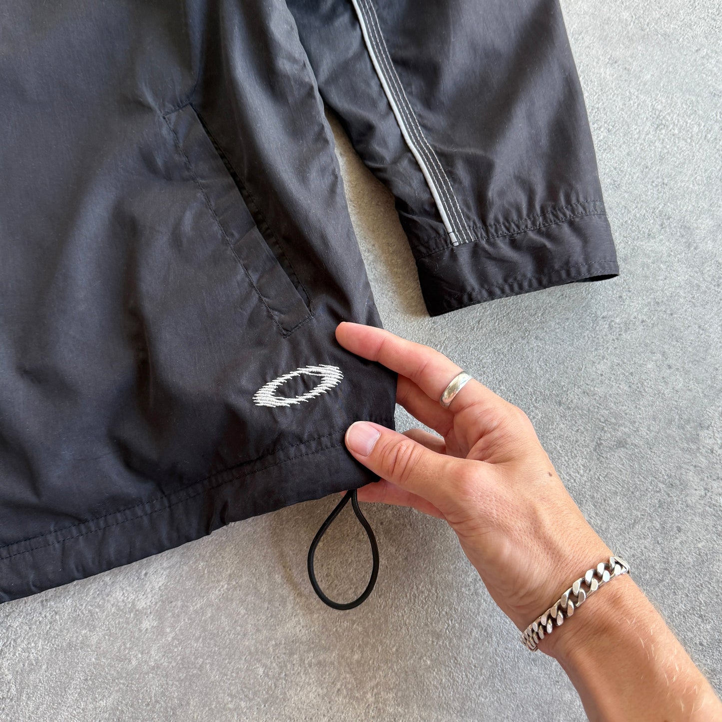 Oakley Software 2000s technical nylon Harrington jacket (M)