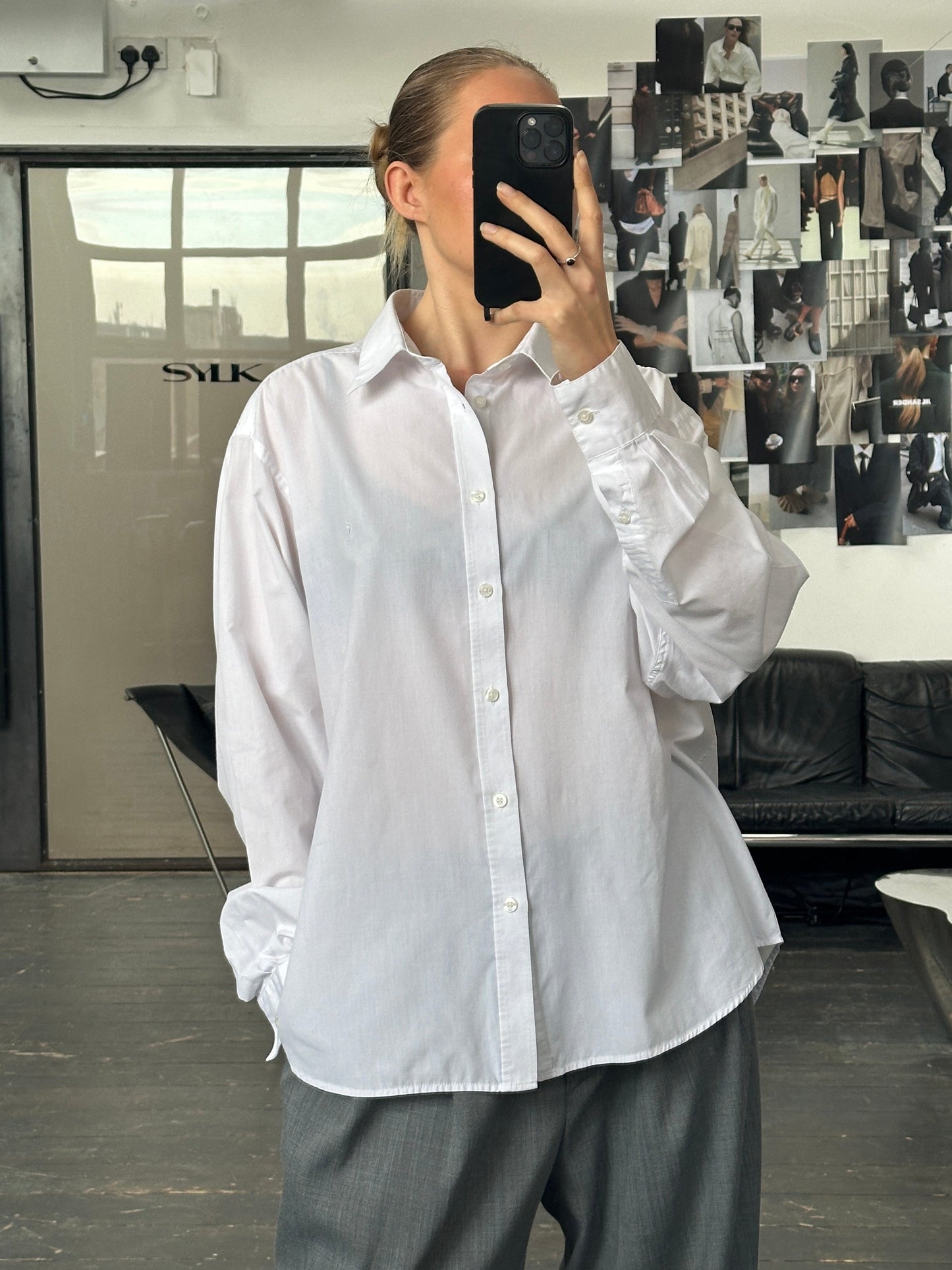 Yves Saint Laurent Pour Homme 2000s Cotton Shirt - L/XL