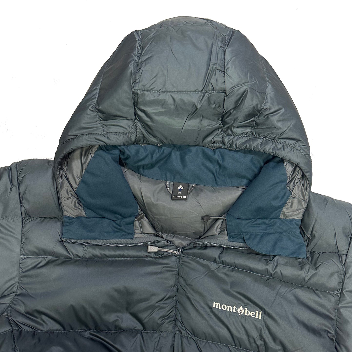 Montbell Light Alpine Down Puffer Jacket In Grey ( XL )