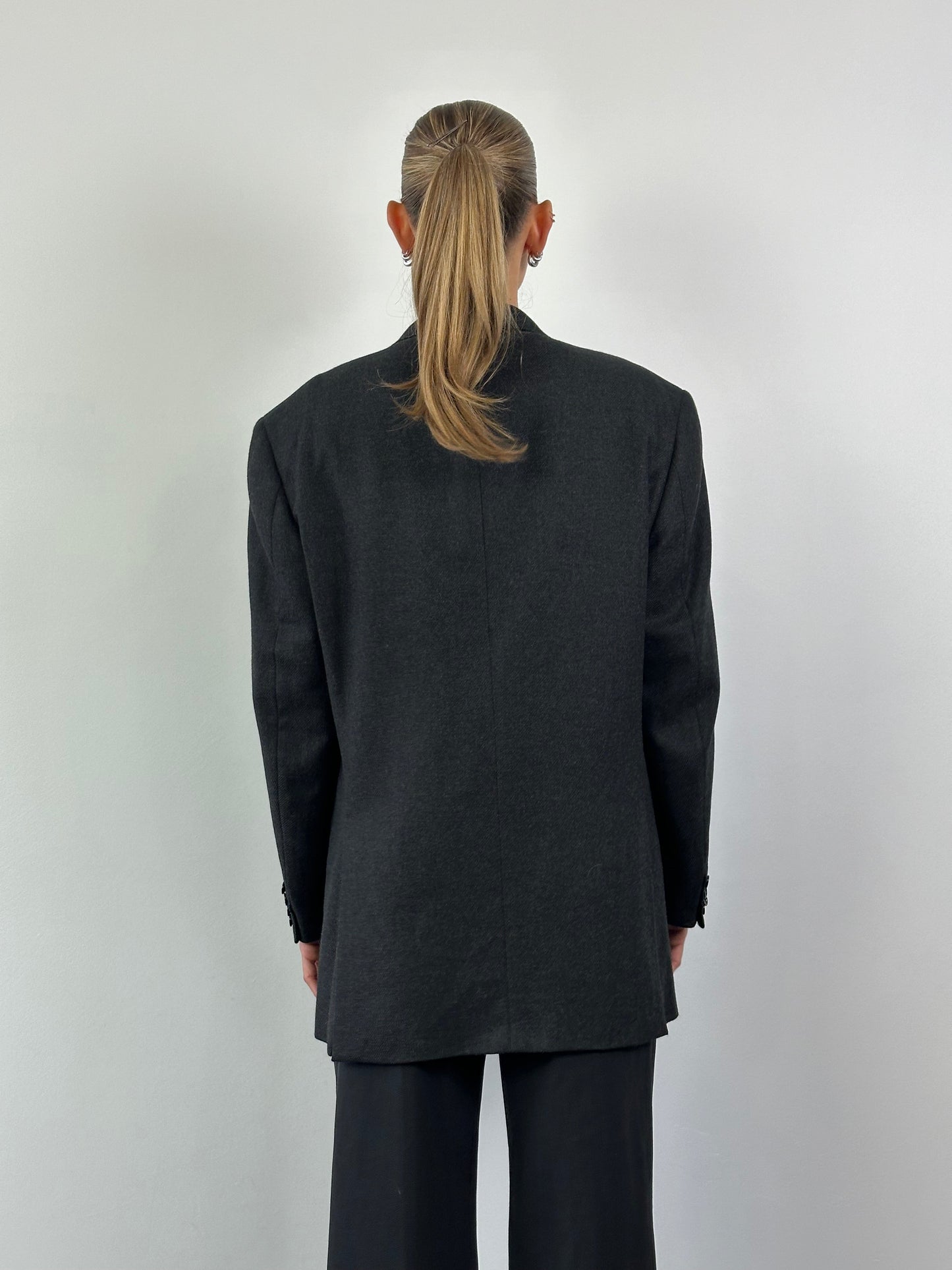 Loro Piana Wool Cashmere Single Breasted Blazer - 40R/L