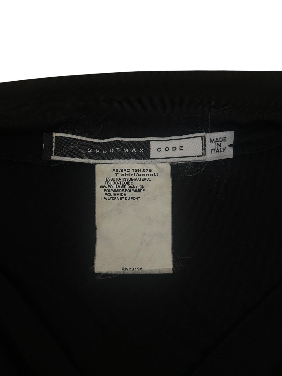 Max Mara Sportmax Top c.2003 | O/S, Black
