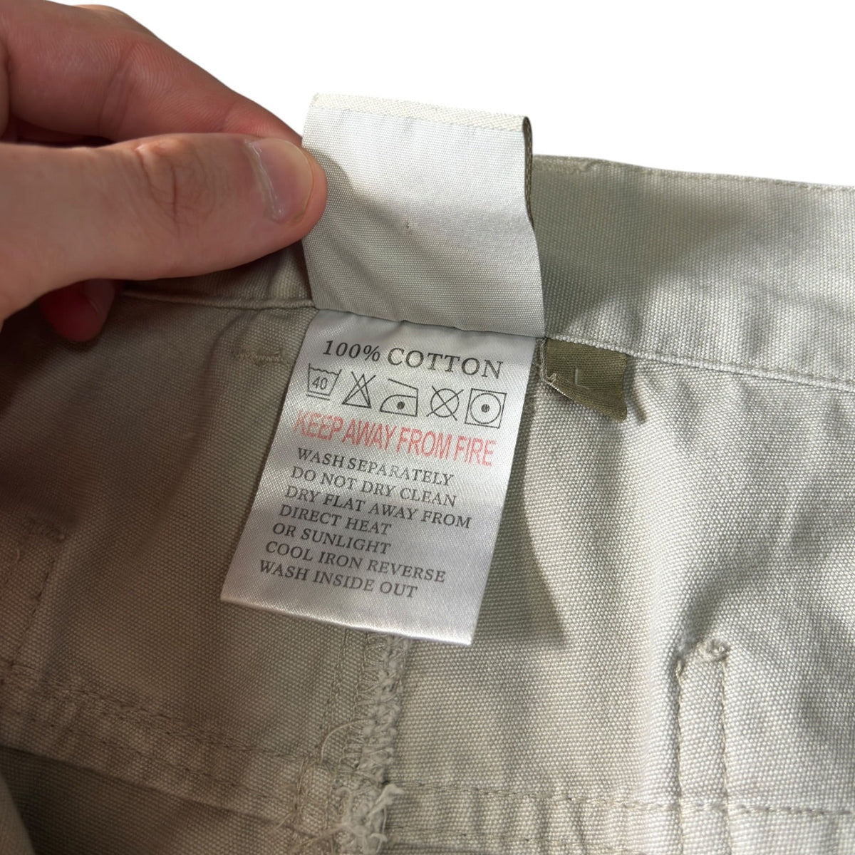 Airwalk 00’s Panelled Cargo Shorts W36 | W36, Cream