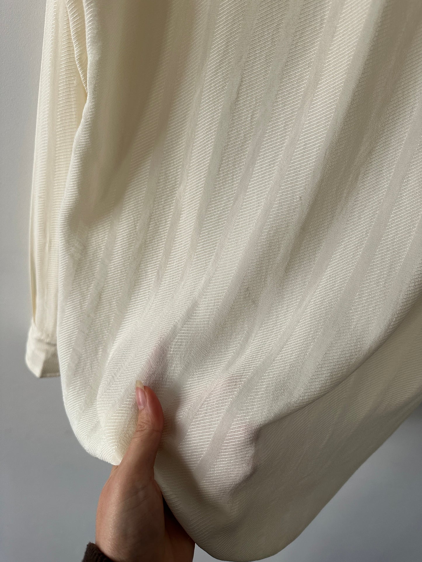 Vintage Pure Silk Polo Shirt - L/XL