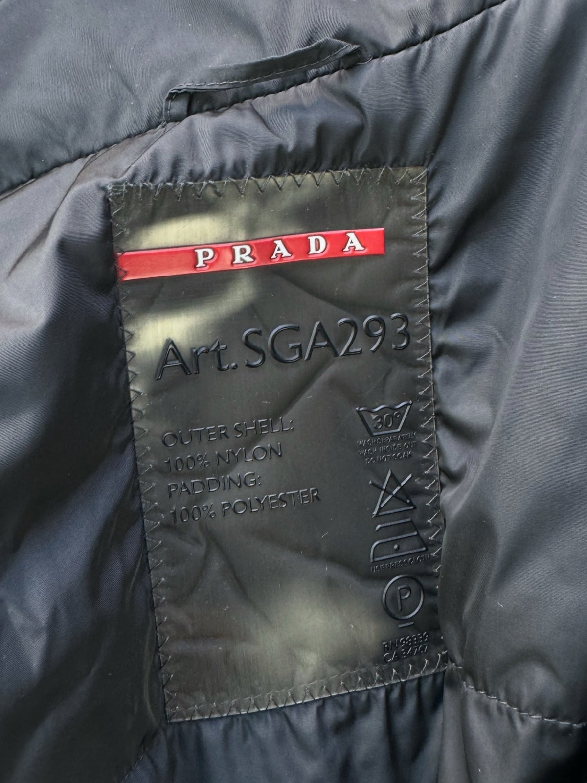 Prada Sport Padded Jacket (M) | Medium, Multicoloured