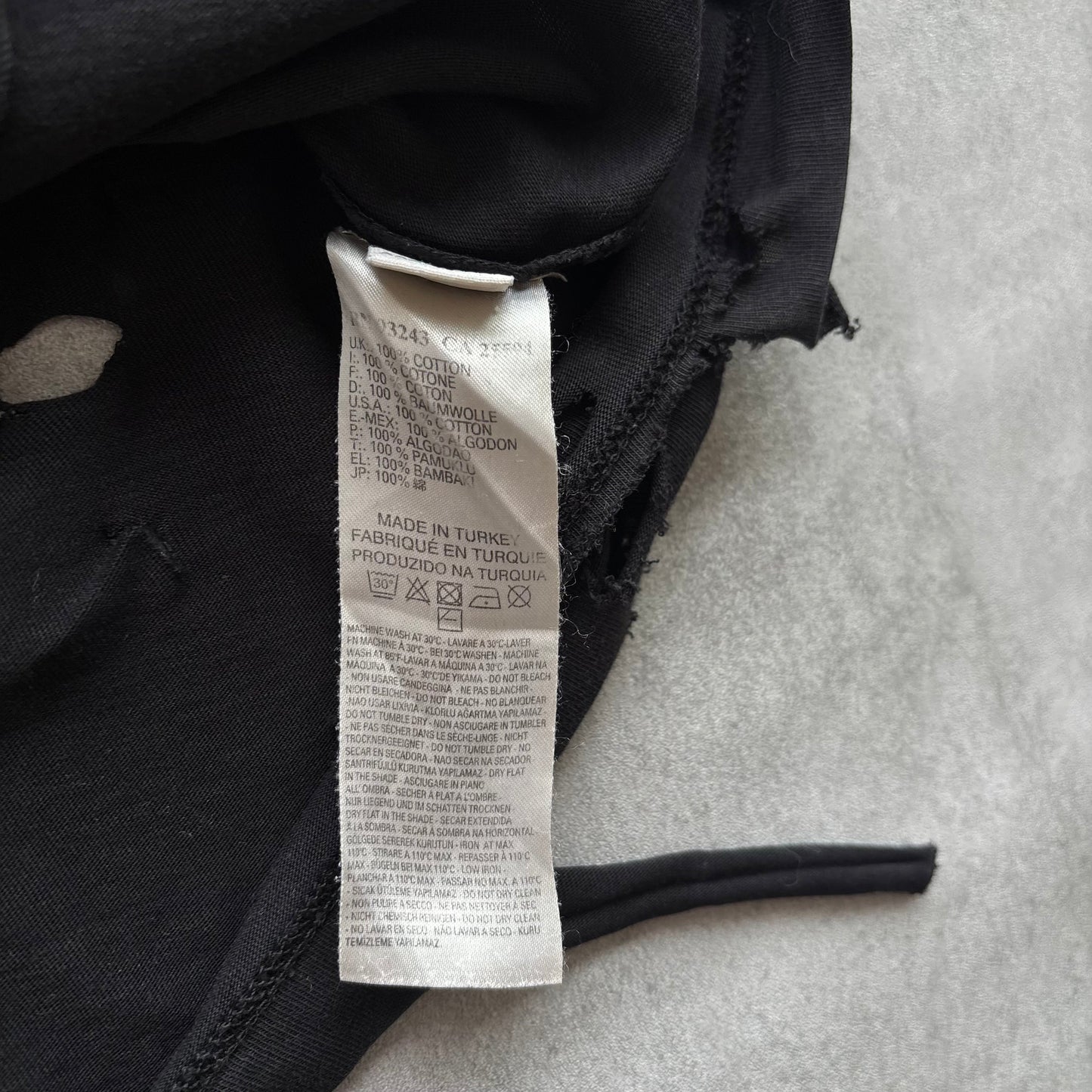 DIESEL DISTRESSED TOP | O/S, Red