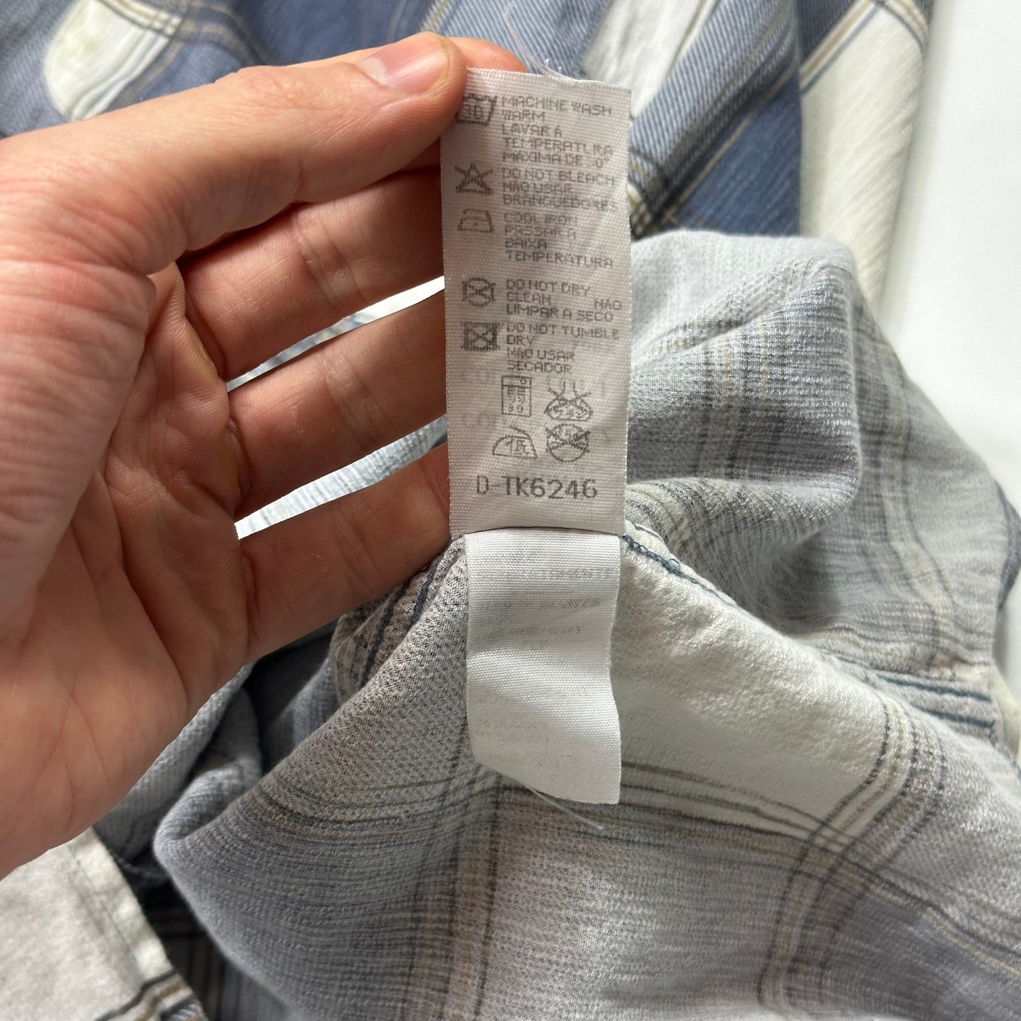 Armani Jeans 90’s Checkered Heavy Cotton Flanell Shirt - XL | Default Title, Red
