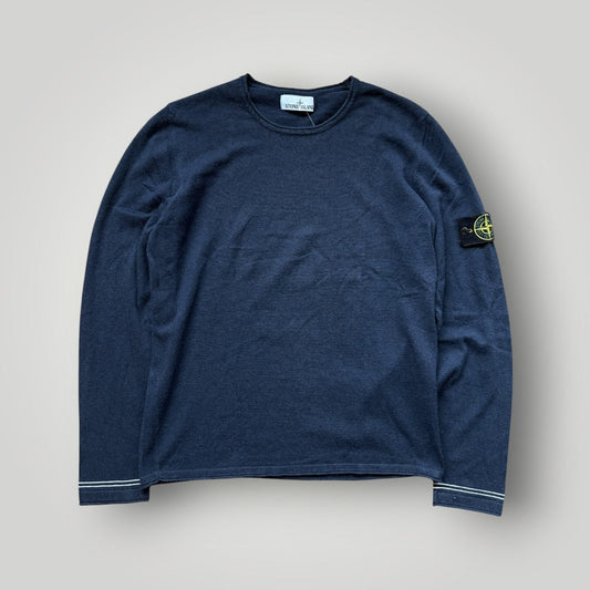 Stone Island SS/18 Lightweight Cotton V-Neck Knit M