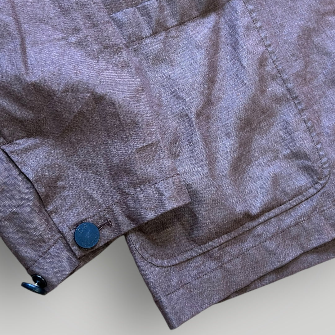 C.P. Company SS/1998 Lino Flax Jacket XL | Default Title, Chocolate