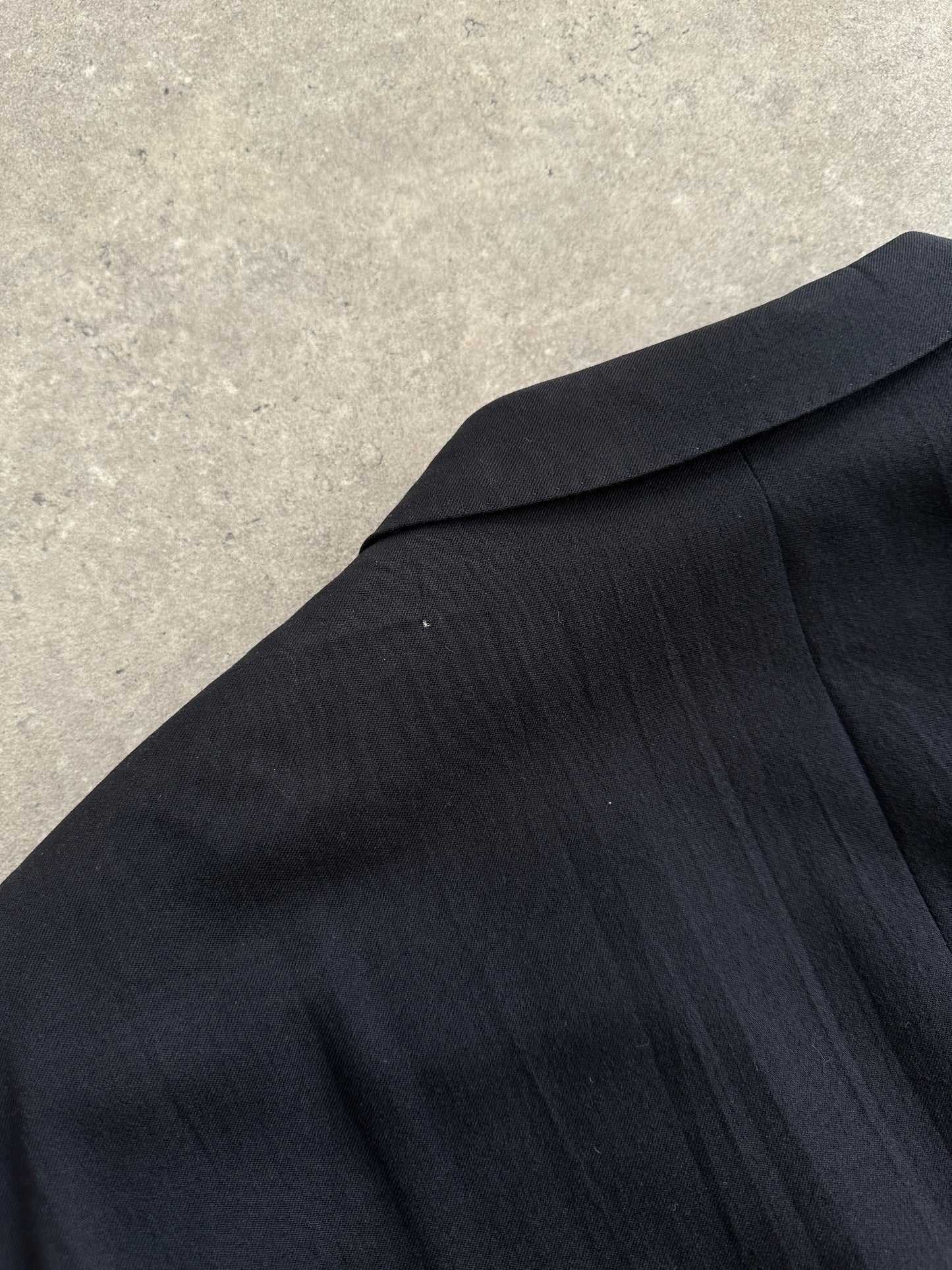 Yves Saint Laurent 1980s Bespoke Button Double Breasted Blazer - 46R/XXL