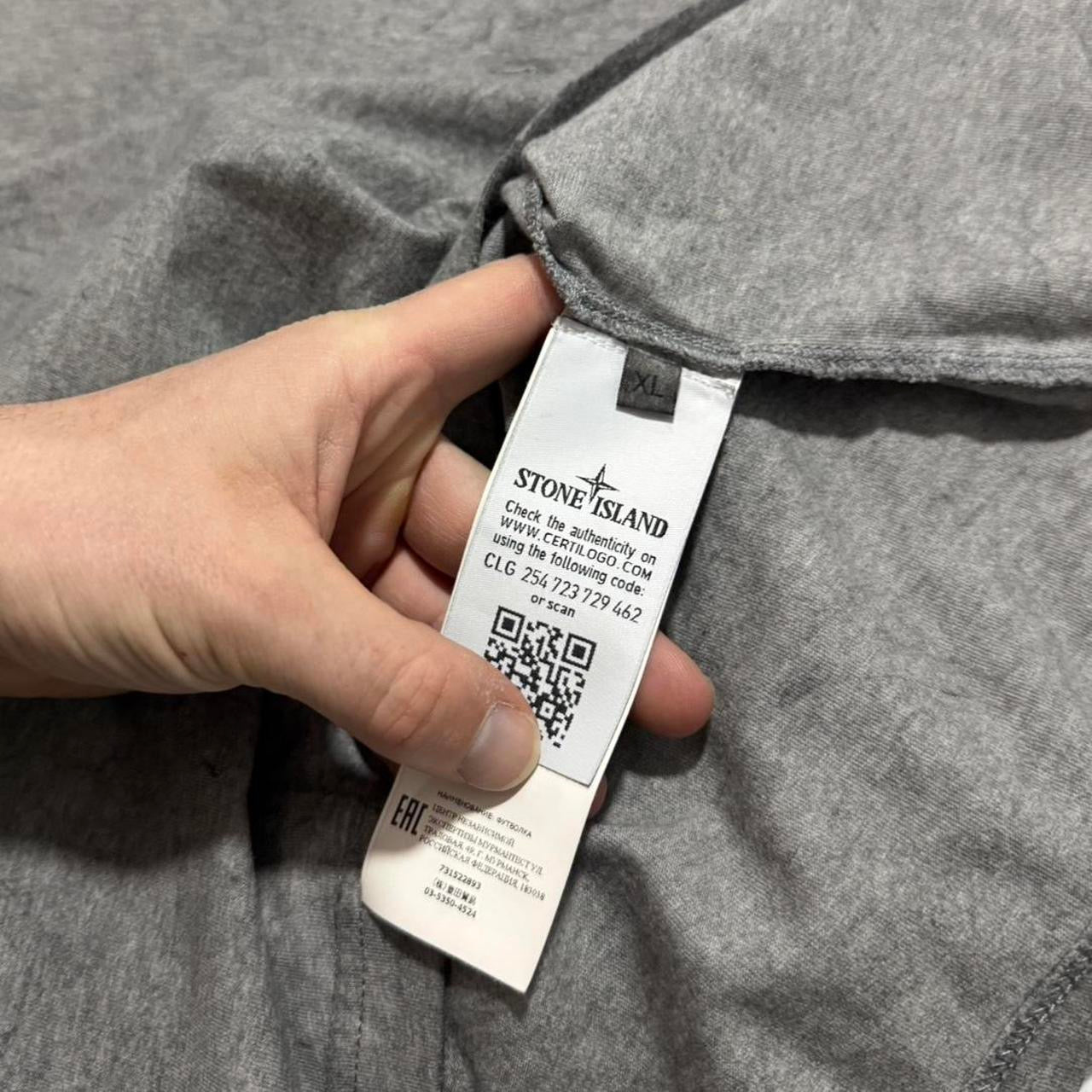 Stone Island Dust Treatment T-Shirt | XL, Grey