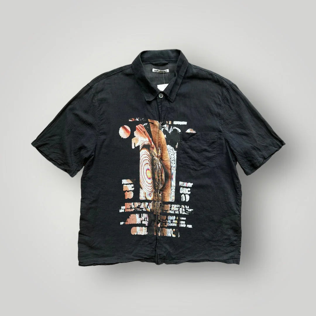 Our Legacy Box Peace Poster Shirt L