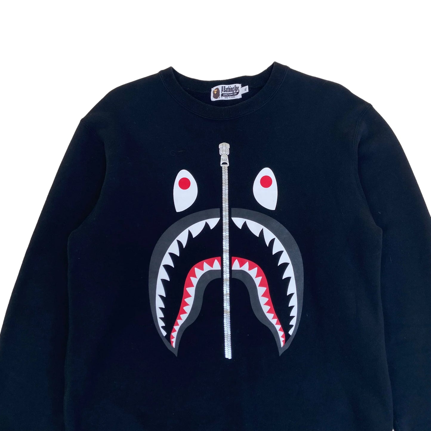 BAPE SWEATSHIRT BLACK XL | XL, Black