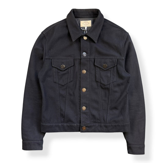 1990's Armani Jeans Trucker Jacket (M) | Medium, Navy